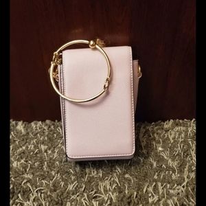 Saffiano Round Handle Boxy Mini Cute Sat